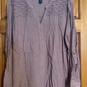 Bandolino Women's Blouse - Burgundy